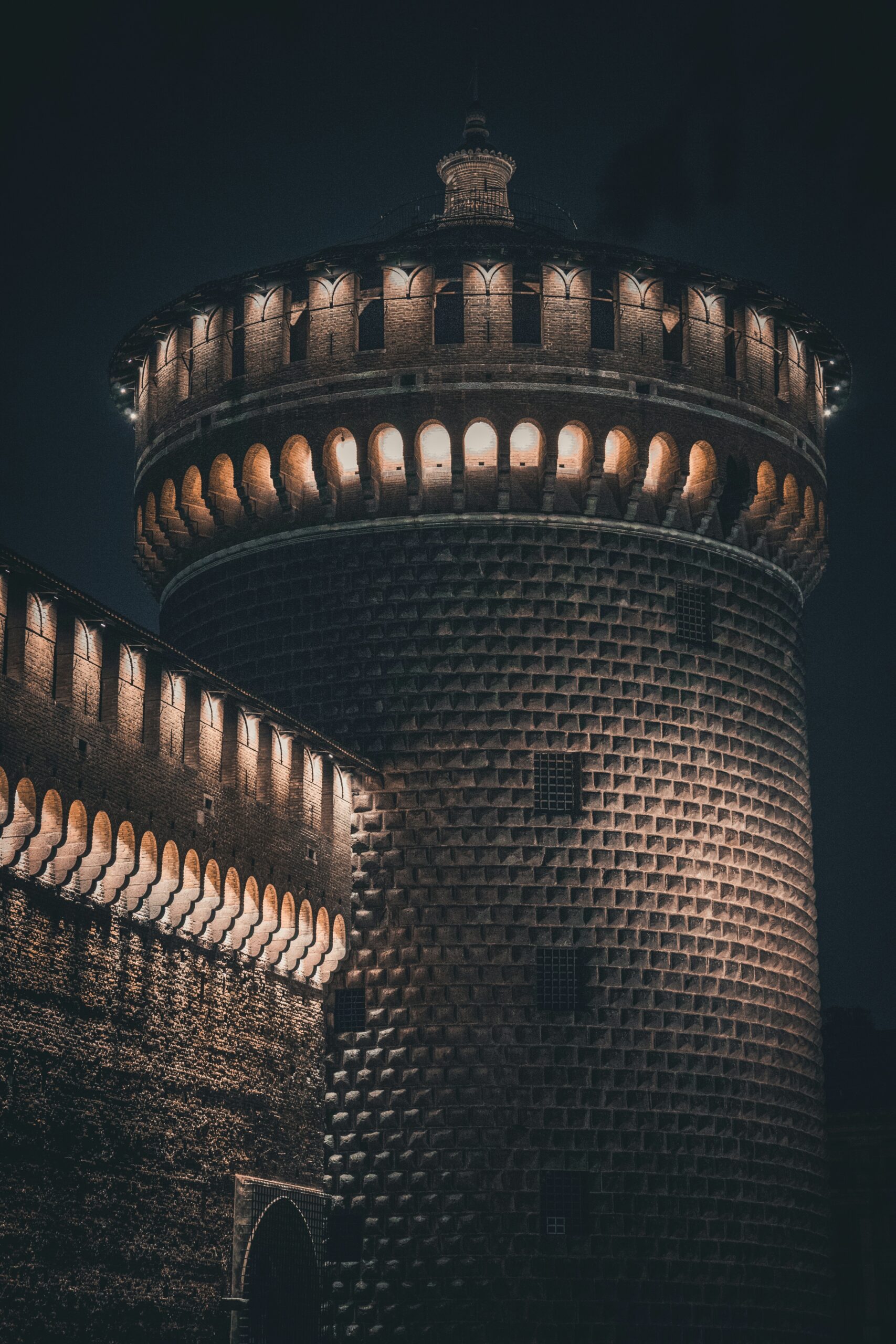 Ambiance de visite nocturne